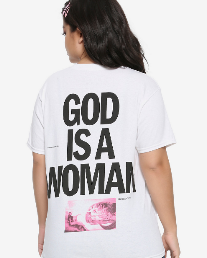 god is a woman shirt